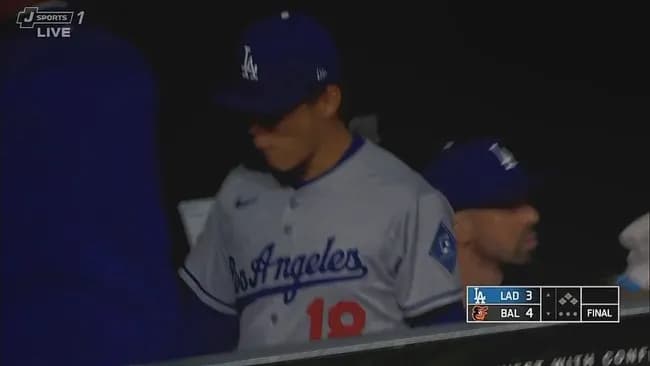 ドジャースさん、ノーノー直前からまさかの逆転サヨナラ負けwwwww