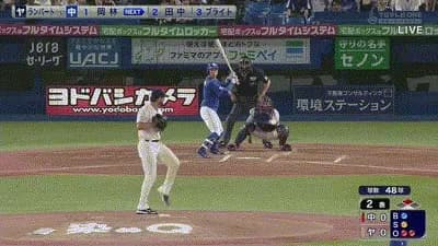 【ヤクルト対中日21回戦】中日・岡林勇希、ヤクルト・ランバートから第5号先制2ランホームラン!!!!!!!!!!!!!!