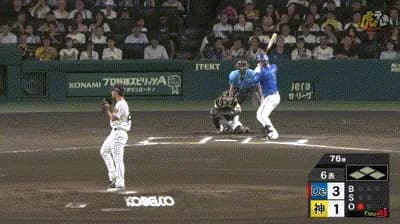 【阪神対DeNA21回戦】DeNA・オースティン、阪神・伊藤将司から第9号ソロホームラン!リードを3点に広げる!!!!!!!!!!!!!!!!