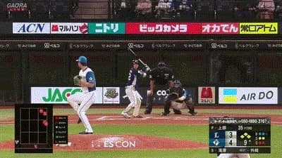 【日本ハム対西武21回戦】西武が9回に同点に追いつく!9回裏2アウト満塁から滝澤が同点タイムリー!!!!!!!!!!!!