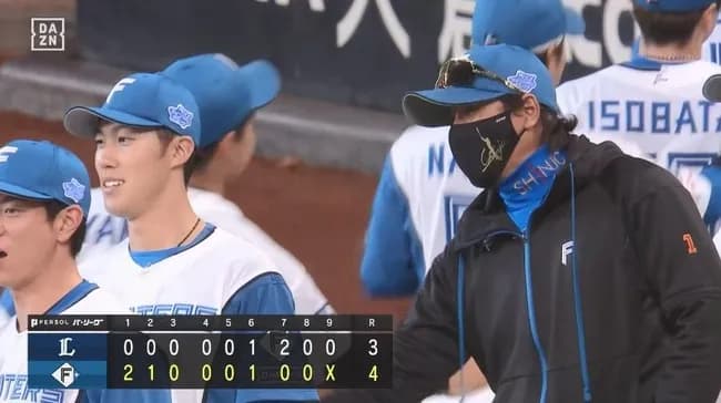 【日本ハム対西武22回戦】日本ハムが1点差逃げ切り!鷹と2・5差 新庄監督、就任4年目で最多76勝目 福島が無傷の4勝目