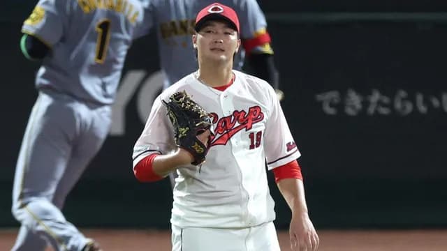 カープ、阪神森下に4安打許し完敗。佐々木痛恨エラーで床田4失点(自責2)。奨成2安打。反撃は小園タイムリーのみ【広島1-6阪神/試合結果】