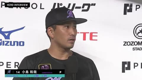 小島和哉 防御率4.31 3.73 3.76 3.14 3.47 3.58 3.75