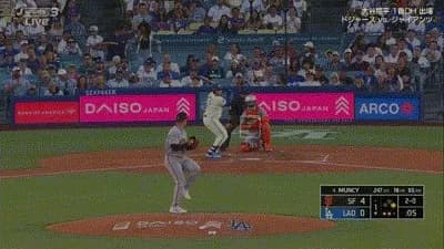 ドジャース・マンシー、1回裏に第19号2ランホームラン!2点差に迫る!!!!!!!!!!!!!!!
