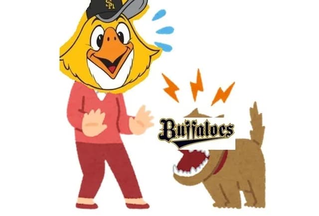 狂犬オリックス、急にソフトバンク様に噛みつくwww