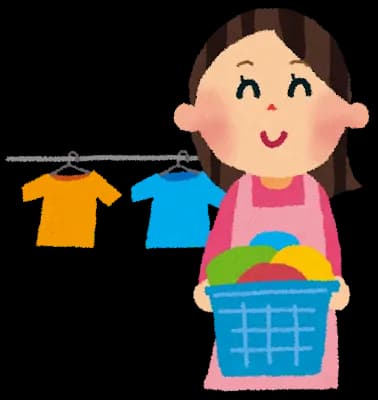 洗濯の頻度どれくらい?