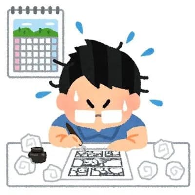 週刊漫画誌に連載してる漫画家「週に24Pほど描きます。それを毎週続けます」 ←これ