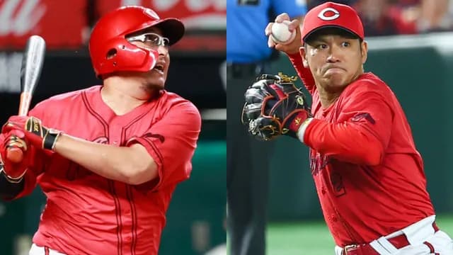 カープ松山&田中が最終戦出場へ!田中スタメン、松山は代打出場