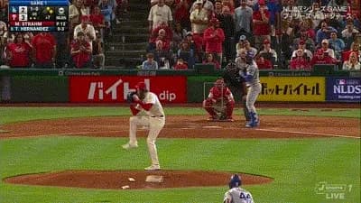 ドジャース、7回表にテオスカー・ヘルナンデスが逆転3ランホームラン!!!!!!!!!!!!!!!!!!!!!!