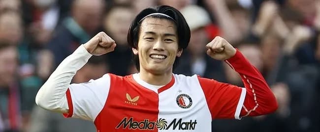 上田綺世(27) 8試合8ゴール(1位) 34試合34ゴールペース ←このサッカー選手