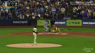 ドジャース・山本由伸に援護点!6回表にマンシーのソロホームランでリードを2点に広げる!!!!!!!!!!!!