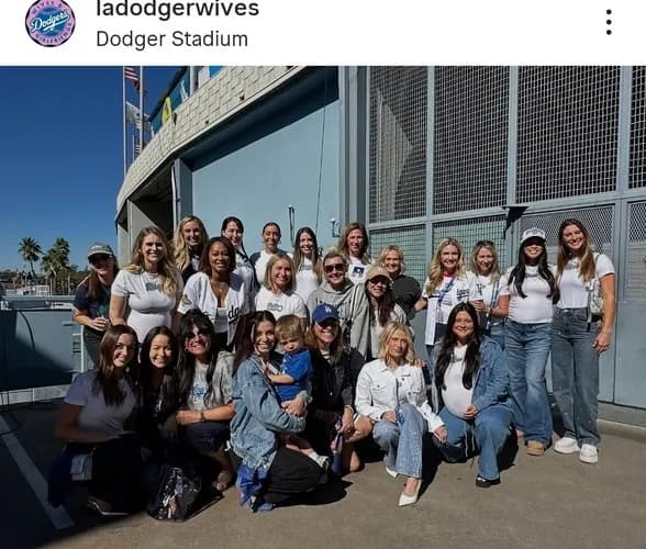 ドジャース本日の夫人会、真美子さん周囲と馴染む