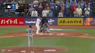 【WS第2戦】山本由伸、2戦連続完投で24年ぶり快挙!WSの大舞台でチーム救う快投 シリーズ1勝1敗のタイ