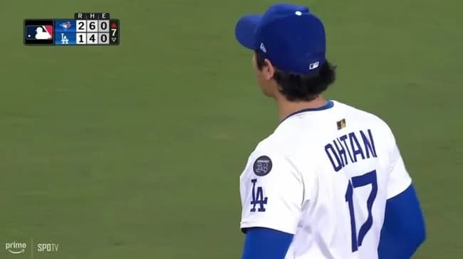 【WS第4戦】大谷翔平 WS初登板、今季最長タイ6回0/3回で降板 前夜6時間39分フル出場も疲労見せず力投