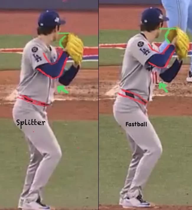 佐々木郎希、癖がモロバレだった