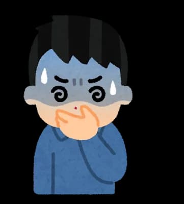 ガイジワイ 朝から体調が悪すぎる