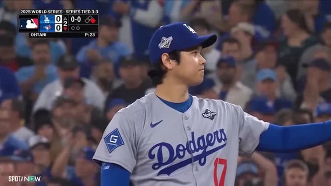 大谷翔平(WS投手成績) 「0勝1敗 8.1回 防御率7.56 7失点 WHIP1.68」←これについての率直な感想www