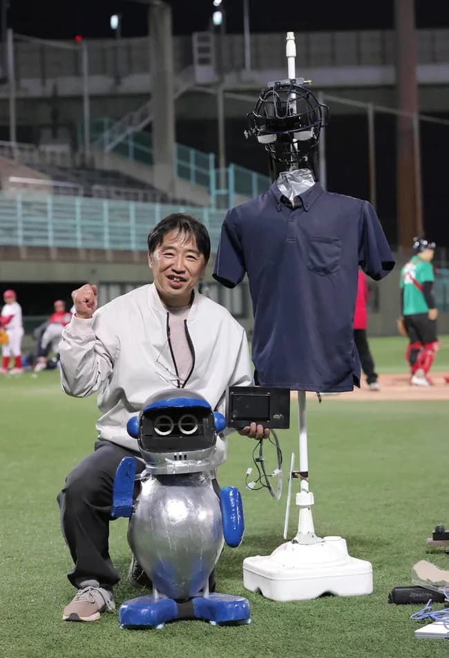 日本初の「ロボット審判」実用化へ向けた実証実験 プロジェクト代表「まだまだ課題が山積みです」