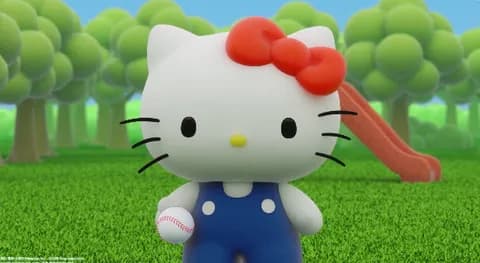 プロ野球をサンリオキャラがアニメで再現!3月31日までYouTubeで無料配信