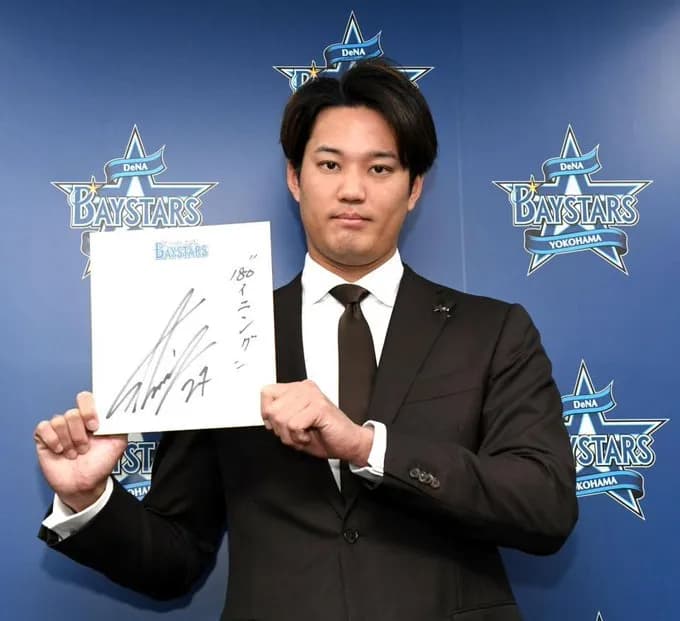 DeNA藤浪が3000万増の8000万円で更改 来年は先発に専念「いい感覚で投げられそう」