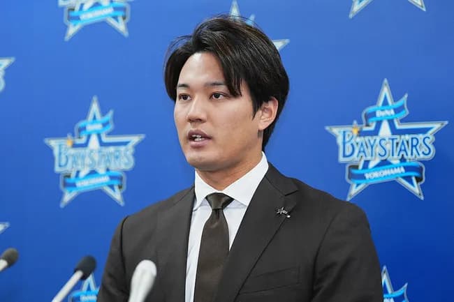 DeNA藤浪晋太郎さん(31)8000万円(推定)で契約更改。MLBに執着なし!DeNAで優勝を目指す覚悟
