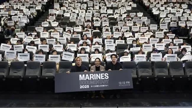 千葉ロッテ・中森俊介&山本大斗が映画舞台あいさつに登壇 「来年は優勝した映画に」wwww