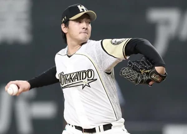 日本ハム、有原航平と入団合意発表「優勝を目指して全力で腕を振る」