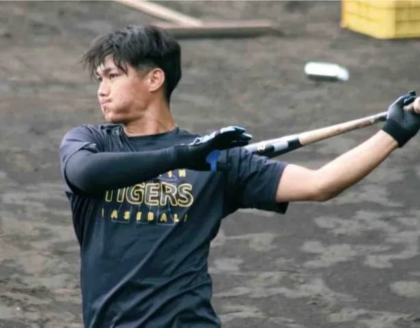阪神 野手転向の西純は激動の1年 野手として初のキャンプは「充実感」 外野手登録の育成選手として再スタート