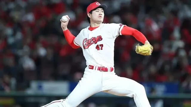 カープ斉藤、初動負荷トレ導入!単独自主トレなど新たな調整に挑戦中