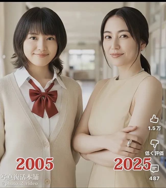 【画像】長澤まさみ(18)と(38)、どっちがいい?