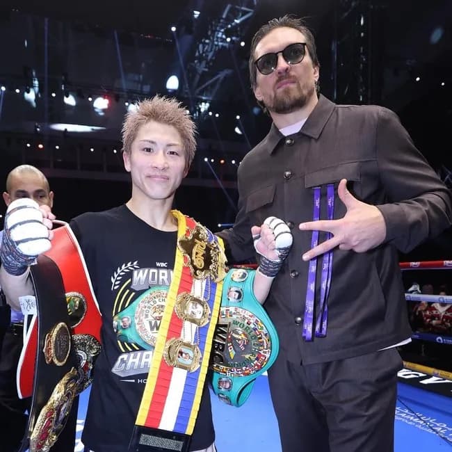 【悲報】ウシク「井上尚弥?ジャブ一発で余裕」