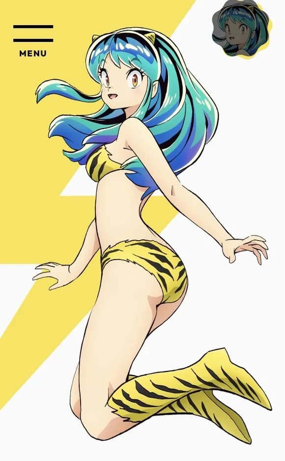 【画像】うる星やつらのラムさん、ガチでかわいいwwwwwwwwwwwwwwww