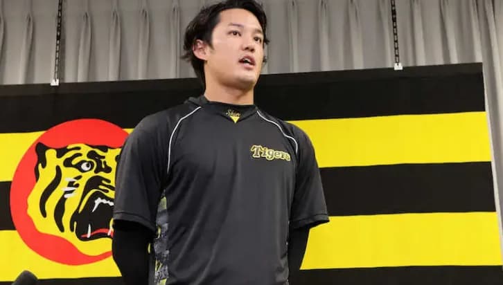 藤浪『10年在籍1016イニング』青柳『9年在籍916イニング』佐藤輝明『規定打席5回』