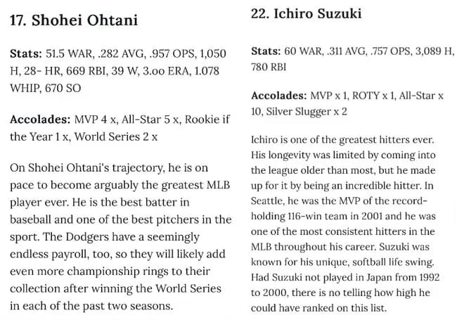 【MLB】日本人史上最高のメジャーリーガー、2026年から完全に大谷翔平の一強になる