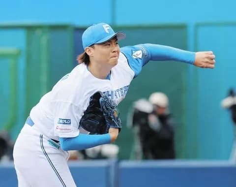 【日本ハム】山崎福也、自分自身も驚いた…実戦初登板で山本昌さん直伝のスクリューボールを披露