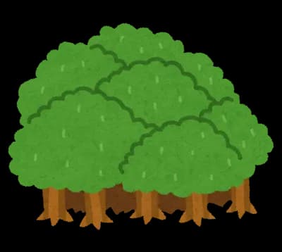 「有名な川」「有名な海」「有名な山」はあるけど「有名な森」はないよな