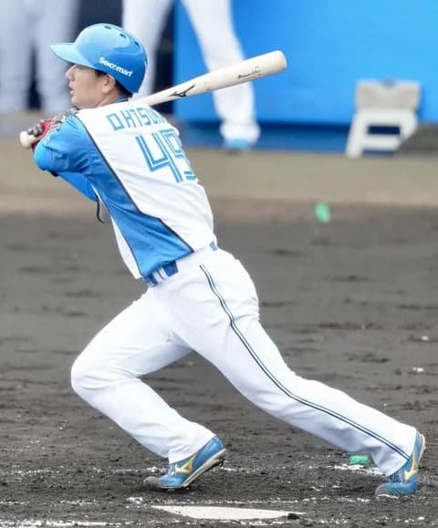 【日本ハム】ドラ3大塚瑠晏がプロ4打席目で〝初安打〟中日左腕の松葉から右前打