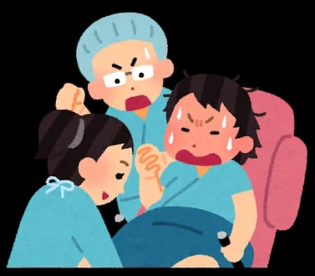 まんこ「出産は命がけ!!」←出産の死亡率は0.00004%