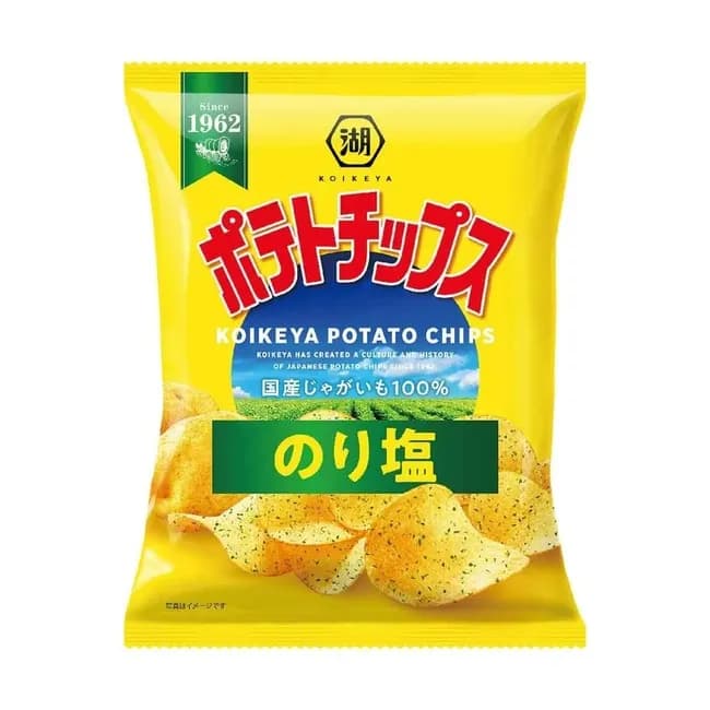 ポテチ最強は『湖池屋』のり塩だよな?