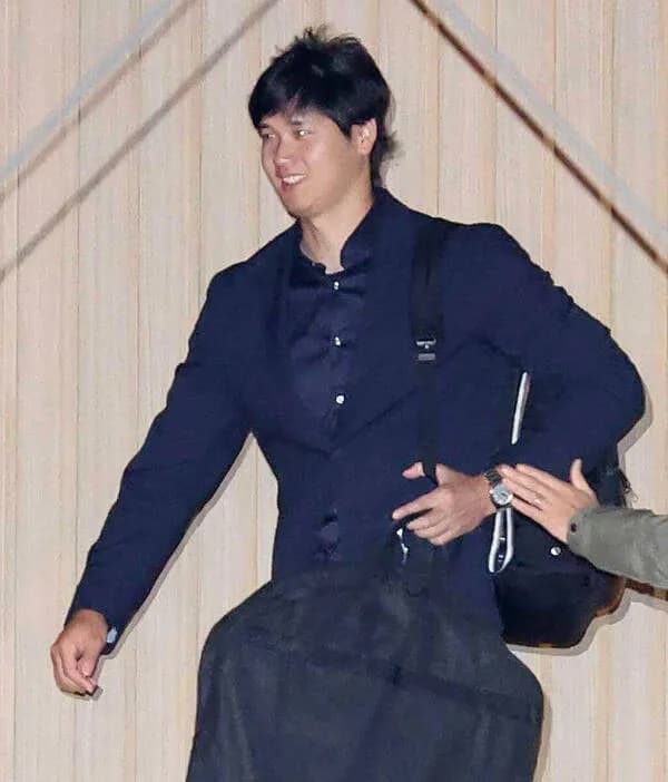 大谷翔平がチャーター機で帰国!WBC連覇へ26日にも名古屋でチーム合流見込み