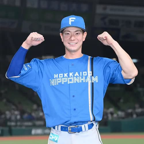 松本剛(2022) .347 3本 44打点 10犠打 21盗塁 OPS.836 得点圏打率.419