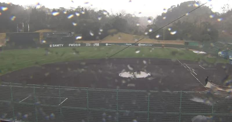 西武オリ戦が雨天コールド…武内2回無失点の好投