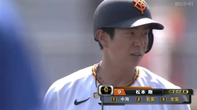 【巨人対サムスン】巨人・松本剛、勝ち越しタイムリーツーベース!!!!!!!!!!!