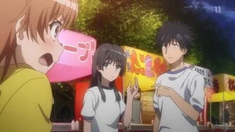 佐天さんが上条さんを誘惑しているのを目撃した御坂美琴さんの表情w