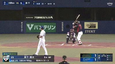 【中日対侍ジャパン】侍ジャパン・森下翔太、中日・大野雄大から勝ち越しソロホームラン!!!!!!!!!!!!!!!!!!!!!