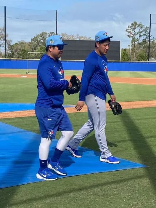 Bジェイズ岡本和真 日本のキャンプとの違い「メリハリがあって練習量も多くていいなと」