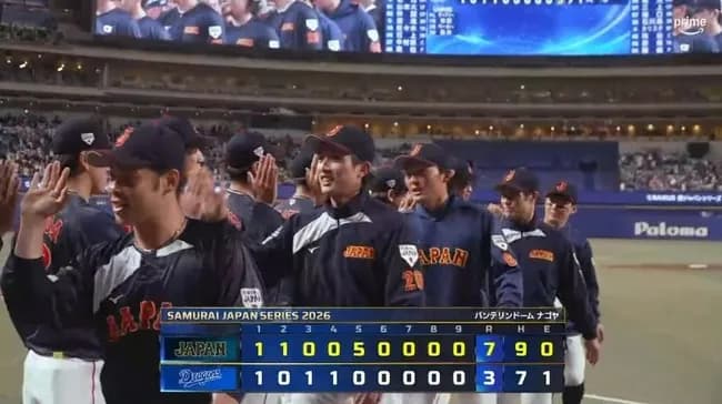 【中日対侍ジャパン】侍ジャパンが中日に連勝!牧&森下の中大コンビが一発そろい踏み ラスト2試合は大谷翔平らMLB組も出場予定 6日台湾戦へ最終調整へ
