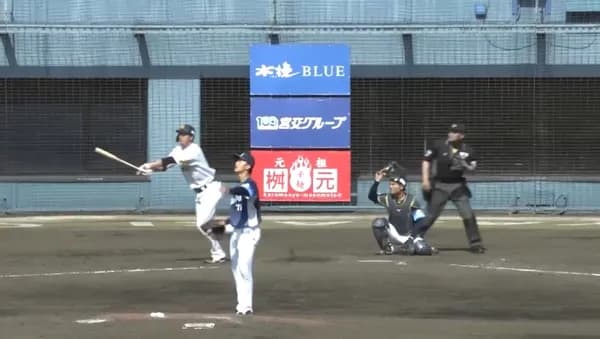 秋広優人、打った瞬間確信!!場外への特大第1号ソロホームラン