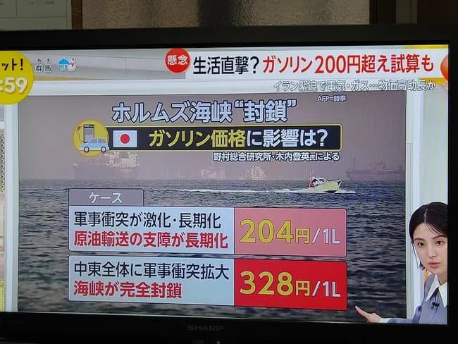 オールドメディア、昨日からどこの局もガソリン300円や350円になると恐怖を煽りまくるwww