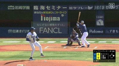 【DeNA対中日オープン戦】中日、初回2アウト一塁から細川成也のタイムリーツーベースで1点先制!!!!!!!!!!!